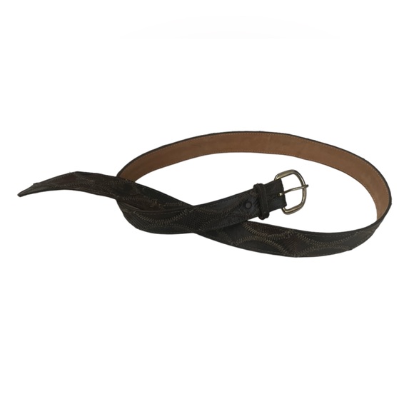 Justin‎ Western Genuine Lizard Belt 42” - Picture 1 of 13